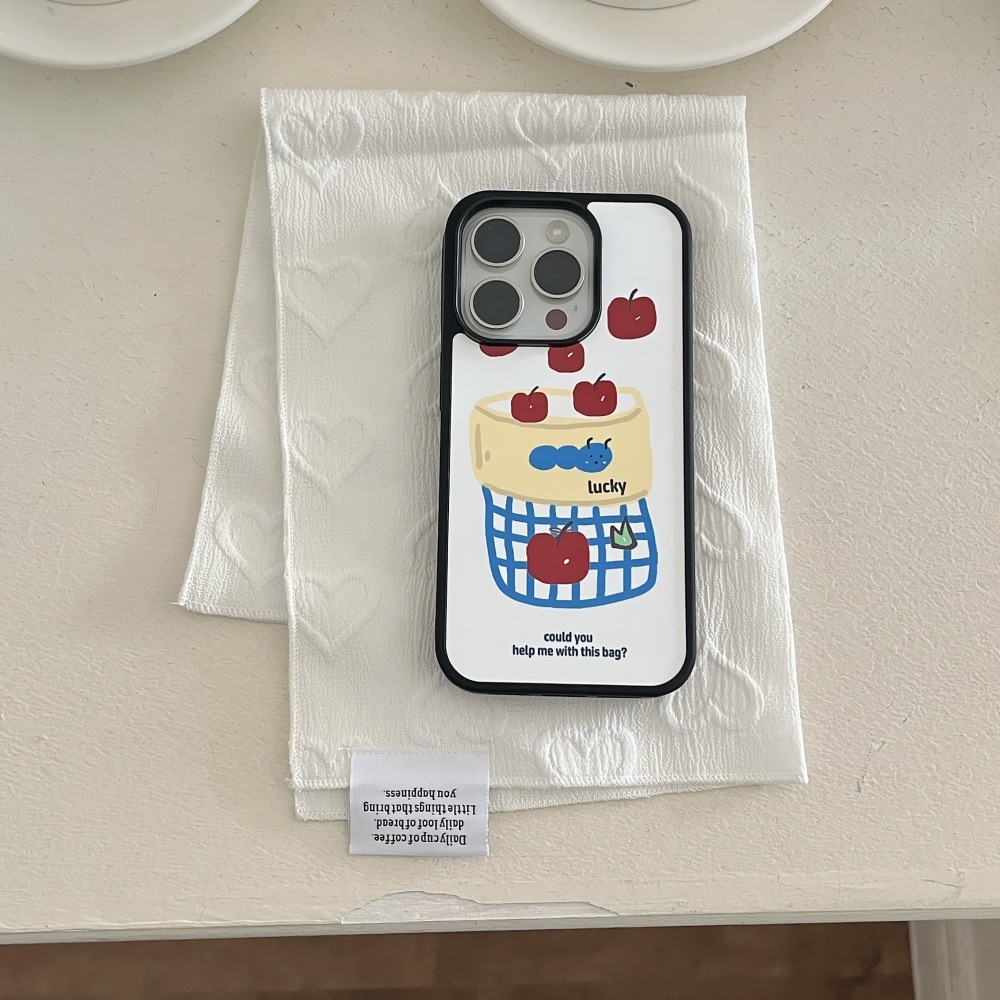 Animal Fruit Phone Case Suitable for iPhone 17/16 Pro Max Cartoon iPhone 15/14/13 Pro Protective Cover