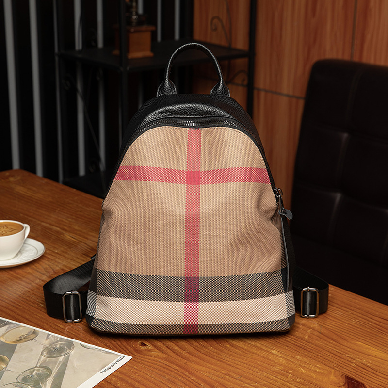 Designer free shipping Plaid tote bag women bag shoulder bag crossbody bag versatile large capacity handbag Convenient