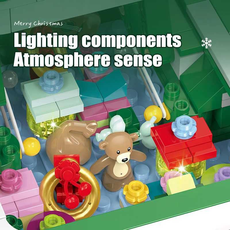 2656PCS Christmas Surprise Box Building Blocks SetHoliday Spirit GiftBirthday Gift and Christmas Gift for 14 TeenagersAdults C251104