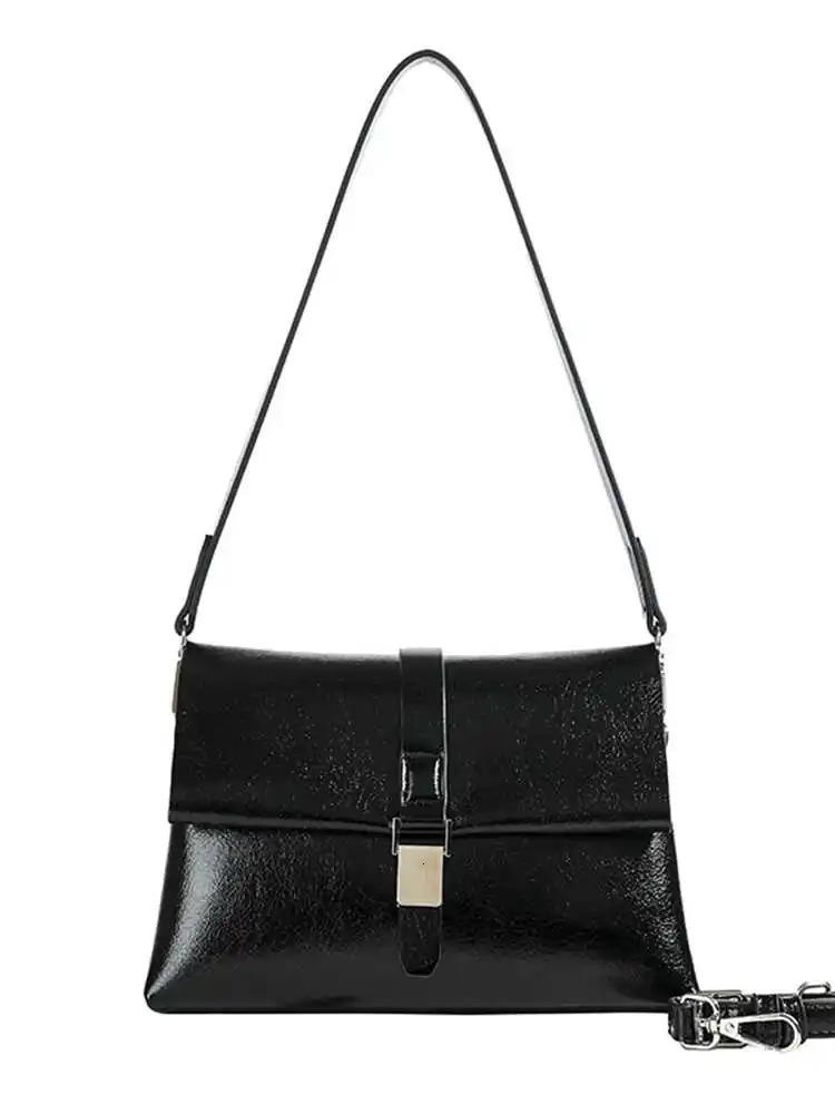 Advanced Texture Womens Bag Autumn Winter Vintage Solid Commuting One Shoulder Bags Versatile Crossbody Small Square Pack 250402