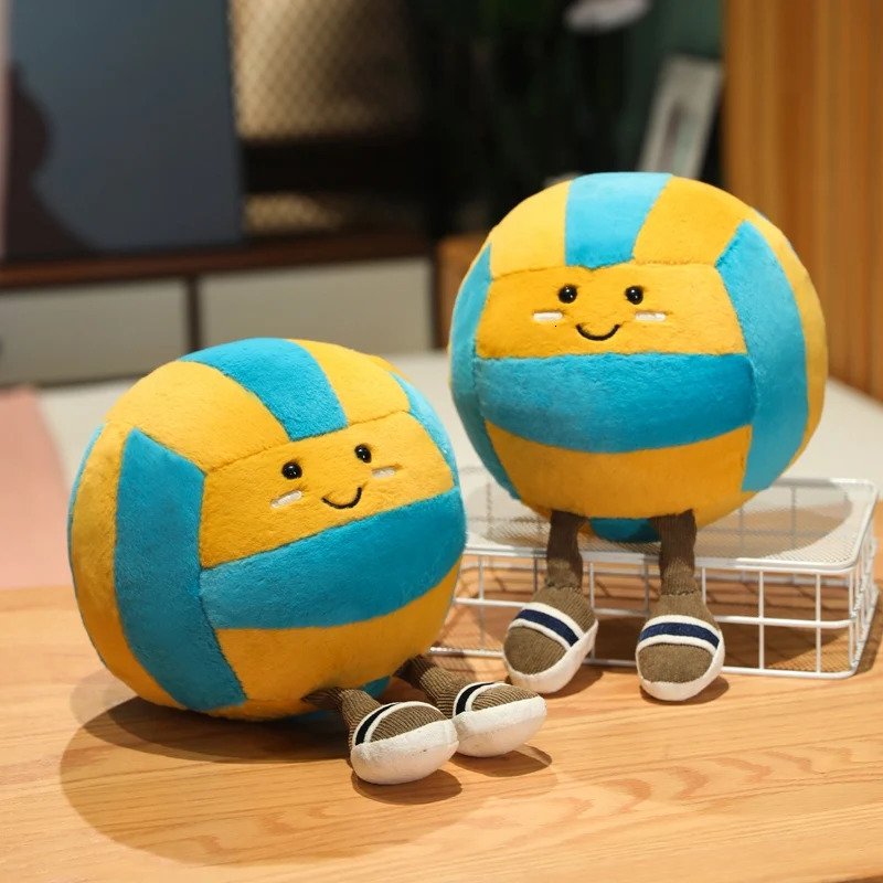 Funny Real Life Basketball Doll Plush Toy Stuffed Football Rugby Baby Kids Adults Birthday Gifts Billiards Volleyball Room Decor 251104