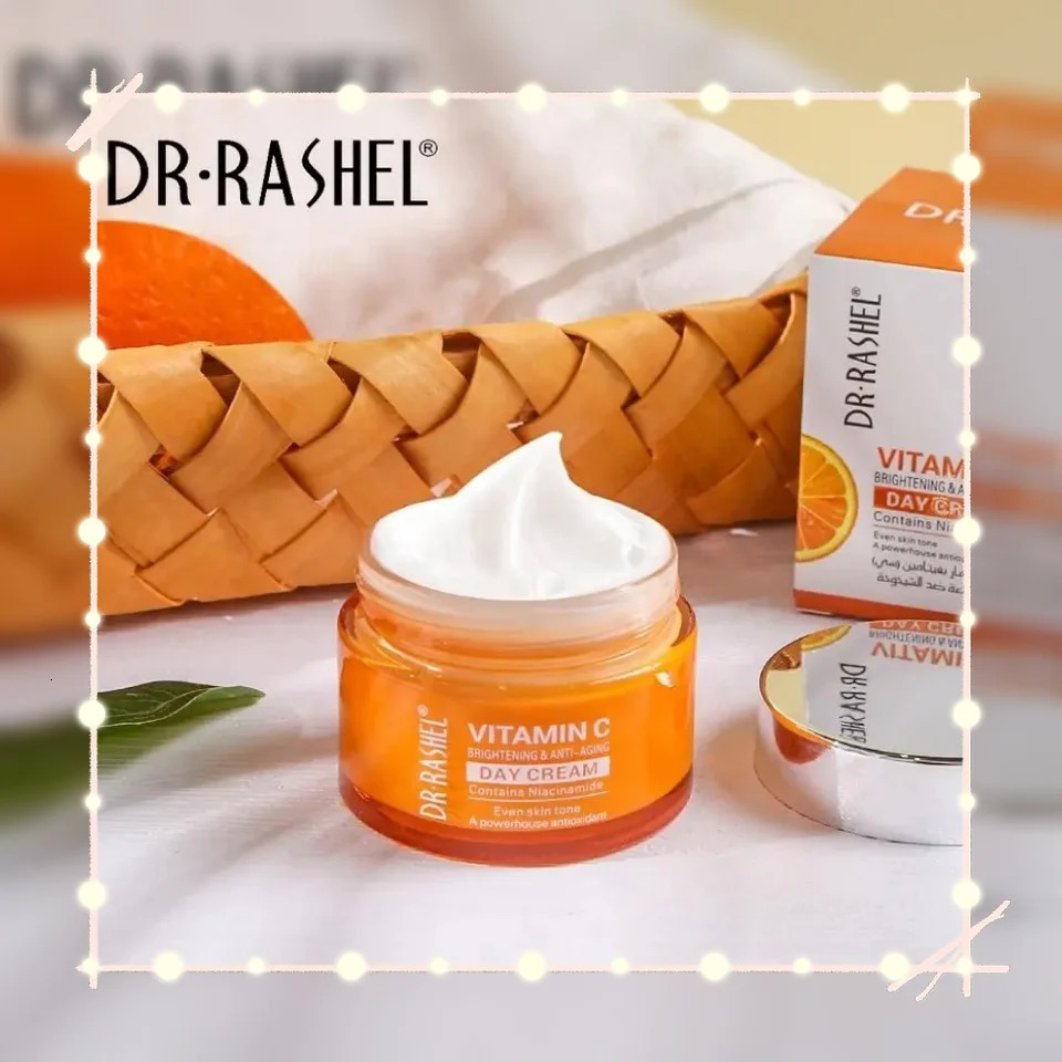 DRRASHEL C Series Creams Refreshing NonGreasy Day Cream With Sun Protection Comprehensive Care And All Skin Needs 50g 251030