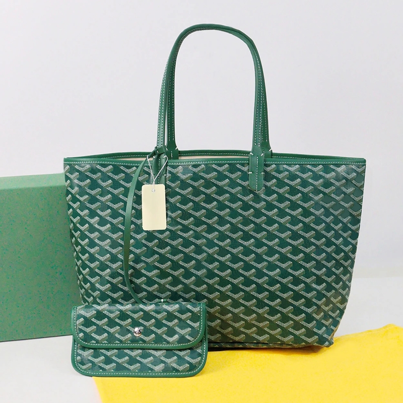 Designer bag Luxury Handbag Women Leather Handbag Large Tote Bag High Quality Soft Canvas Tote Shopping Bag With Small Pouch Dust Bag