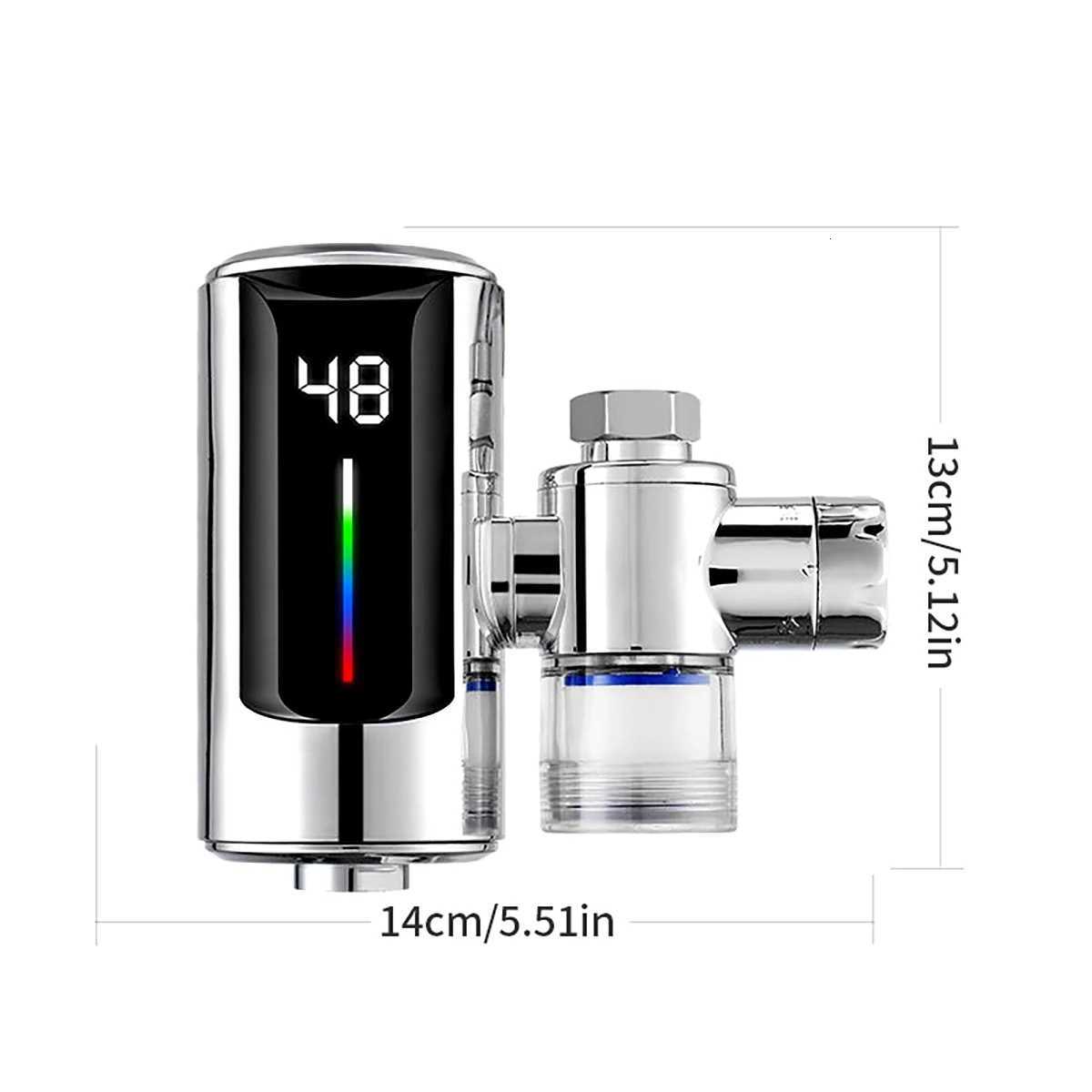 Electric Kitchen Sink Water Heater Tap Instant Hot Stainless Steel Water Faucet Heater Cold Heating Kitchen Accessories Y251104