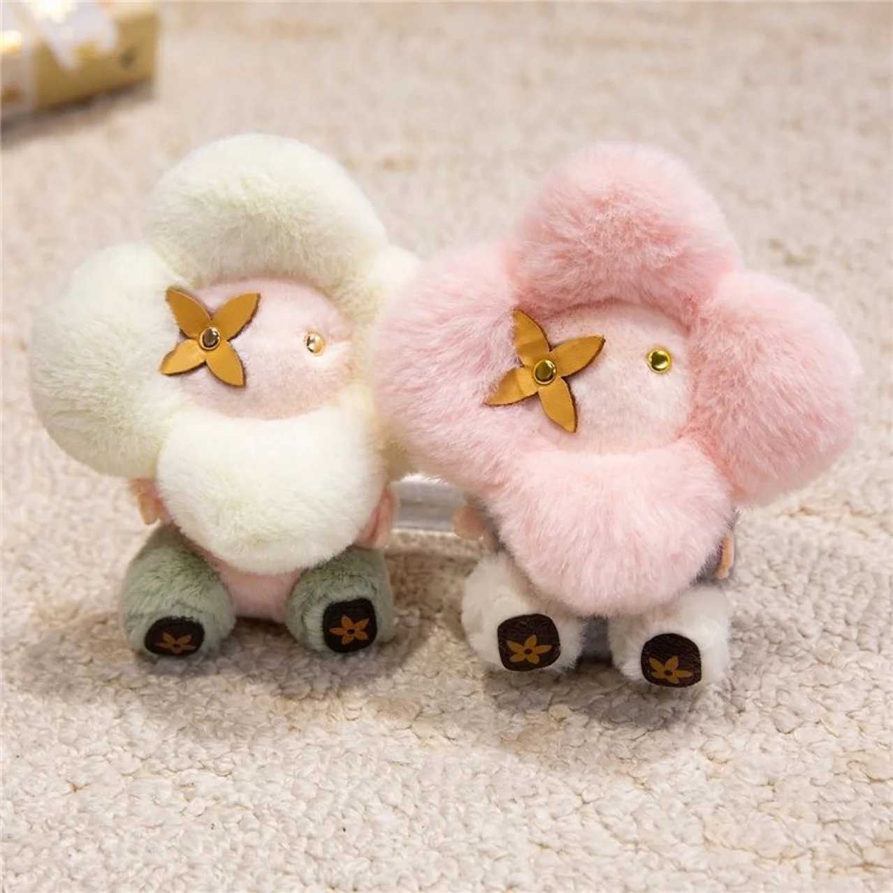 Soft Cartoon Plant Decoration Or Pillow Cushion Sun Figurine Toy Kawaii Sun Flower Plush Stuffed Toy Kid Xmas Birthday Gifts C251104