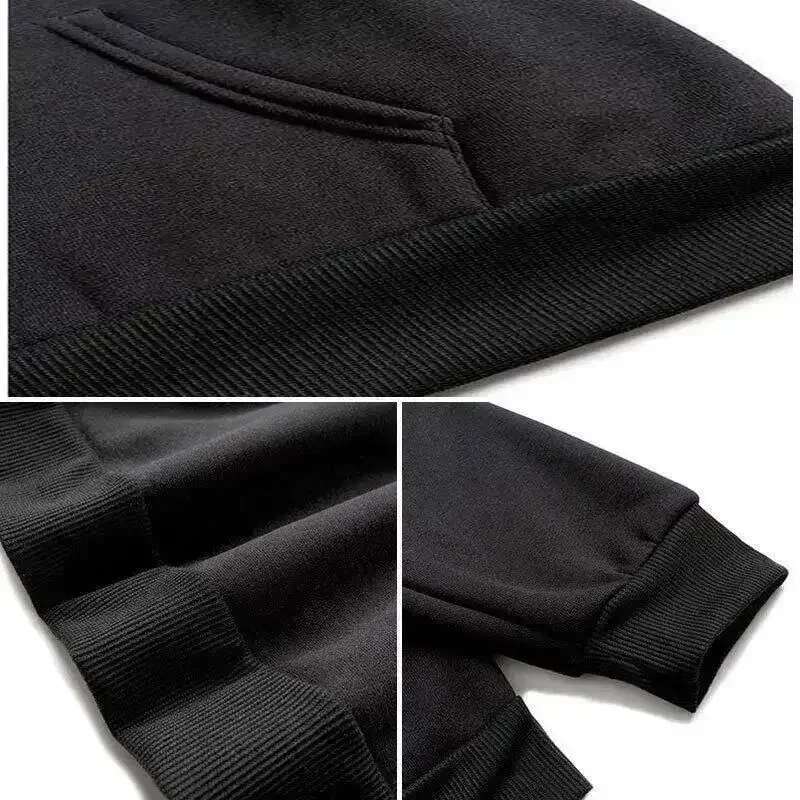 New American Fashion Brand Kapok Sweater Autumn Winter Ins Street Couple Top Comfortable Casual Men's Hoodie Set
