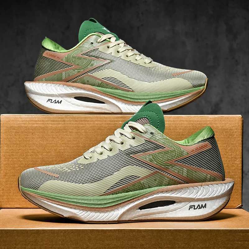 Fion Carbon Plate Running shoes Cfortable and Breathable Casual sports shoes for Both Men and Wen Outdoor Walking shoes Y251104