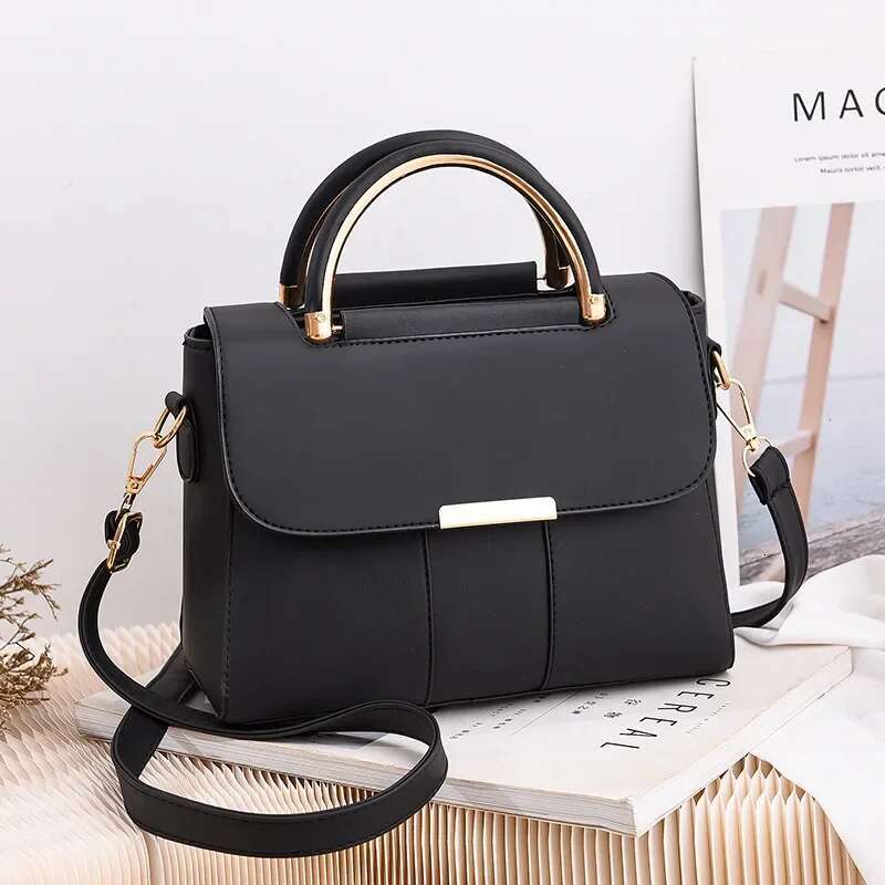 2025 New Fashion Women's Crossbody Bag PU Leather Flip over Crossbody Bag Small Handbag Designer Women's New Wallet Handbag2