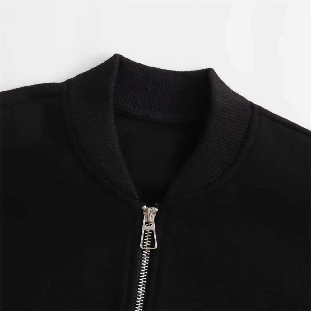 UNIZERA 2023 AutumnWinter New Womens Wear New Fashion Casual Loose Versatile Stand up Collar Soft Jacket Coat J251103