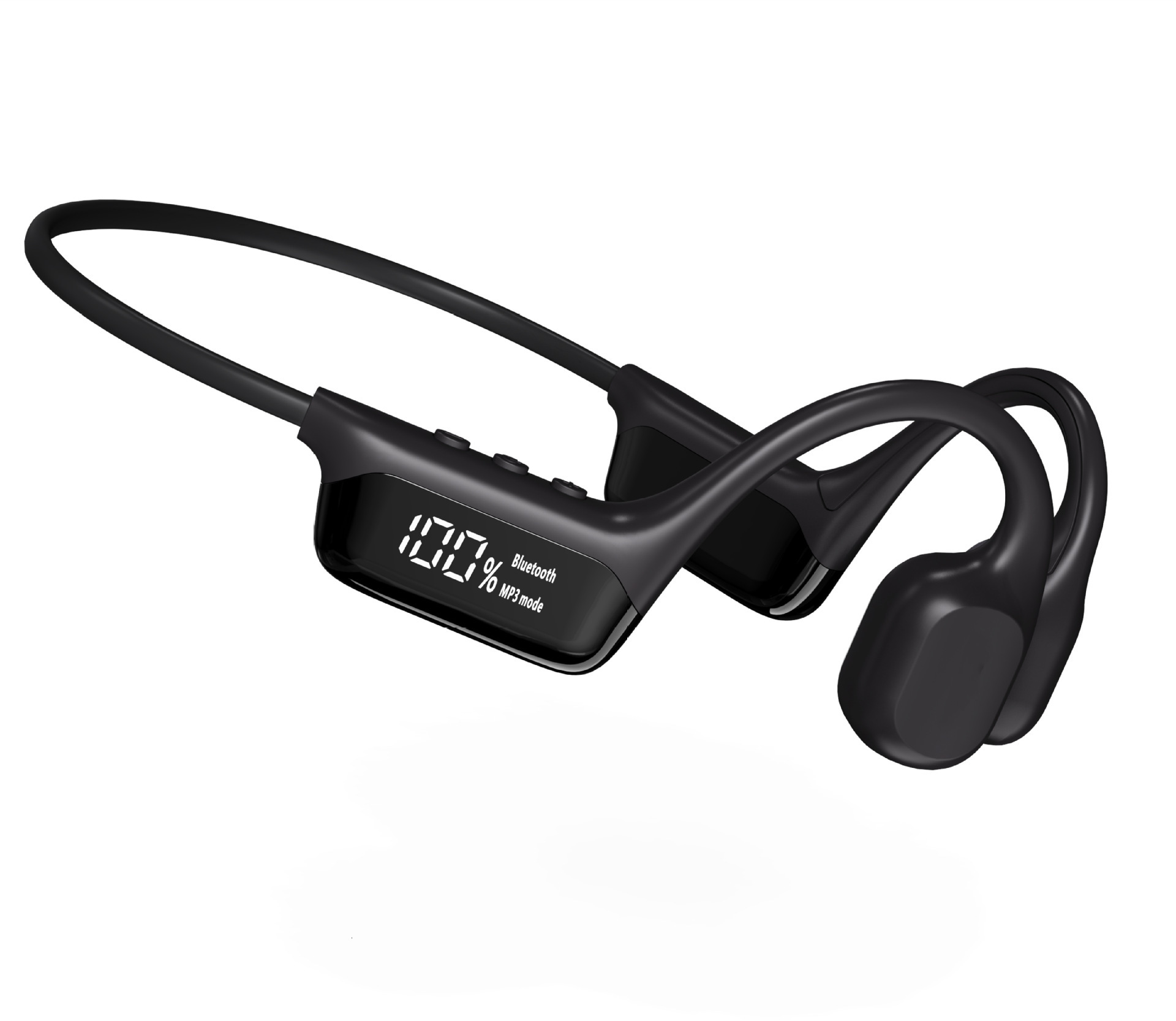 New Display Screen Bone Conduction Bluetooth 5.4 with Waterproof Swimming 32GB Memory Wireless Sports Earphones