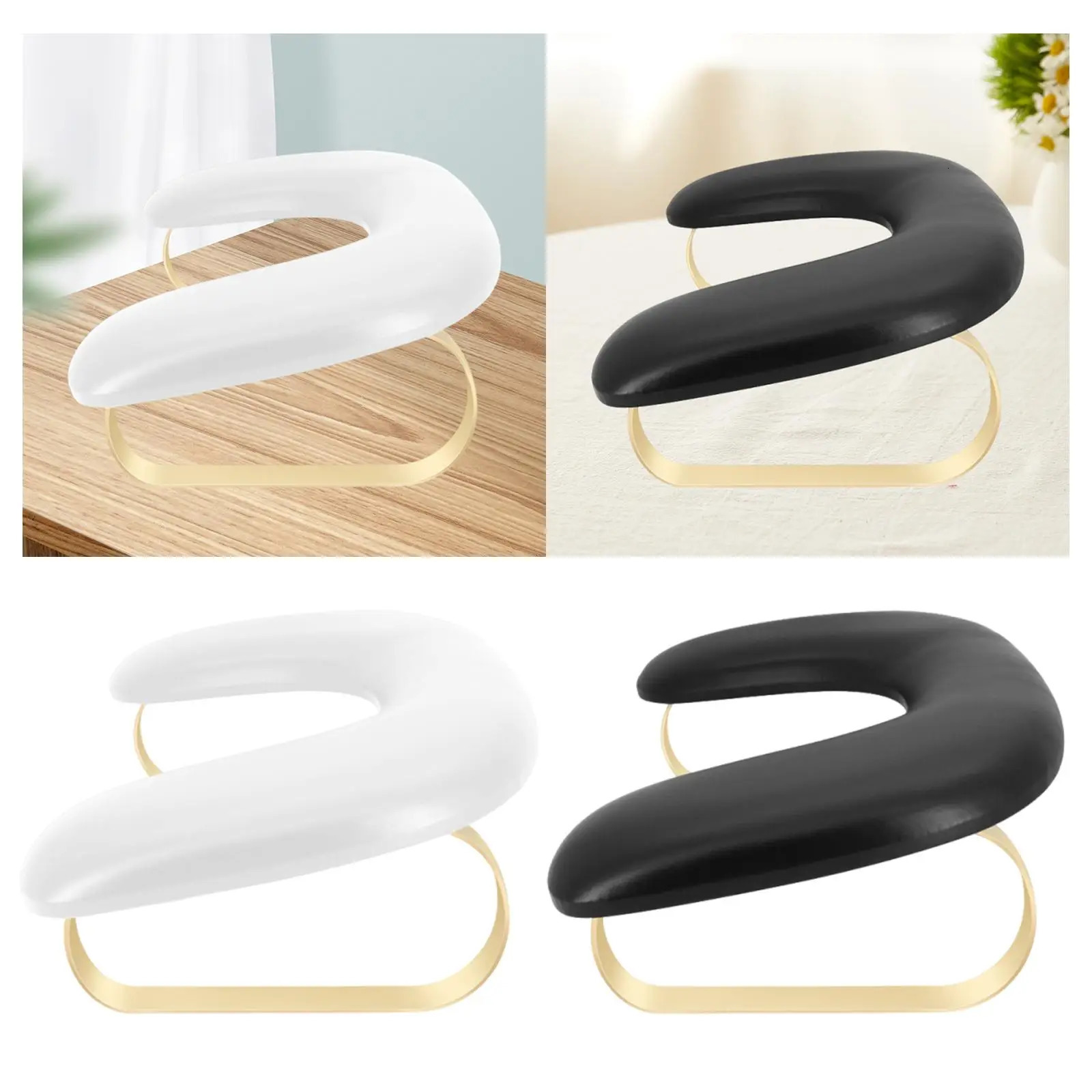 Nail Art Hand Pillow Nail Hand Rest Multifunctional Space Saving Nail Care Arm Supports U Shape Nail Arm Rest for Nails Tech 250328