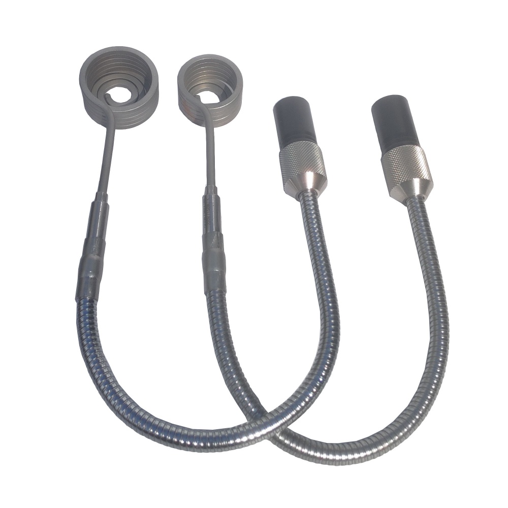 25/30mm Axial Short Metal Gooseneck Fexible Tubes Heating Coil with 5 Pin XLR Male Plug For Electric Digital PID Controller