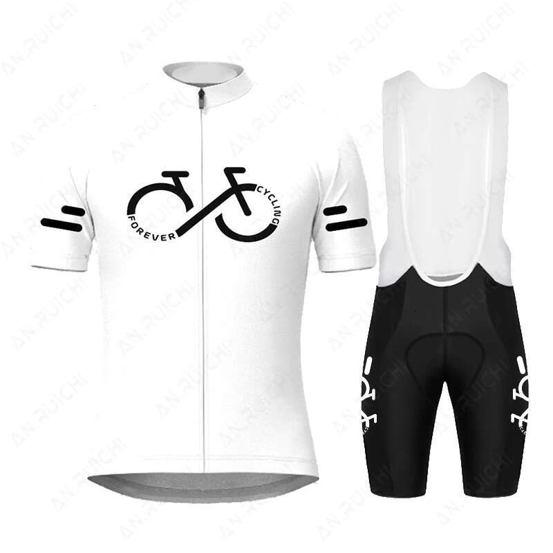 Orange Jersey Set 2023 Men Short Sleeve Cycg Clothing MTB Bike Uniform Ropa Maillot Ciclismo Summer Road Bicycle Wear