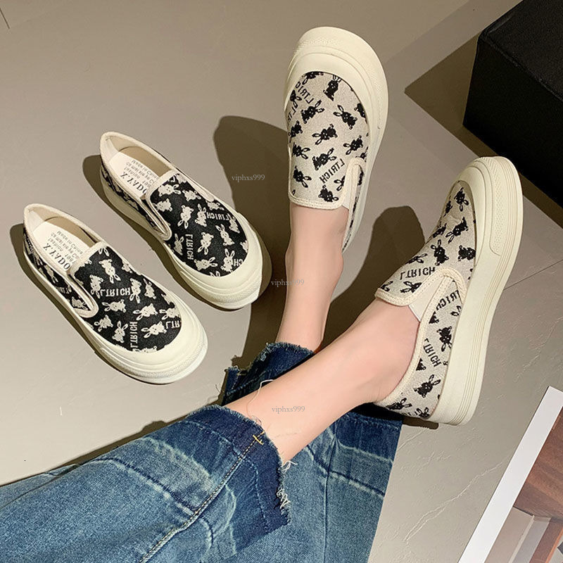 Designer Sandals With Free Shipping Lefu Shoes Cloth Women In Summer Breathable Casual Shallow Mouthed Flat Bottomed Canvas For Women Lazy Thick Soled