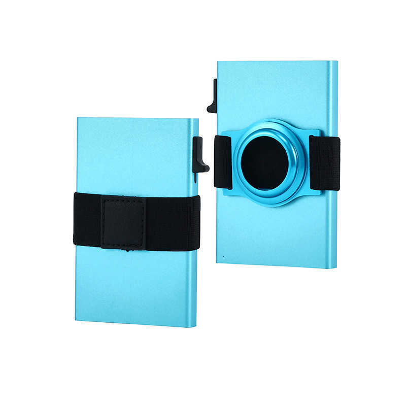 New Airtag Metal Card Holder, Aluminum Card Case, RFID Blocking