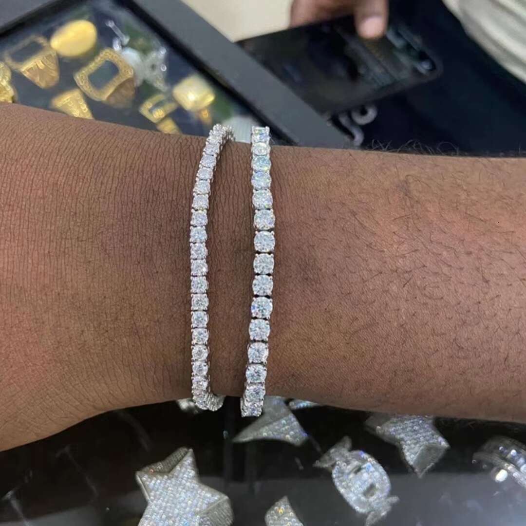 Wholesale Price Fashion Women Men Hip Hop Necklace Jewelry Iced Out Micro Pave 5A Cubic Zirconia CZ Diamond Tennis Chain