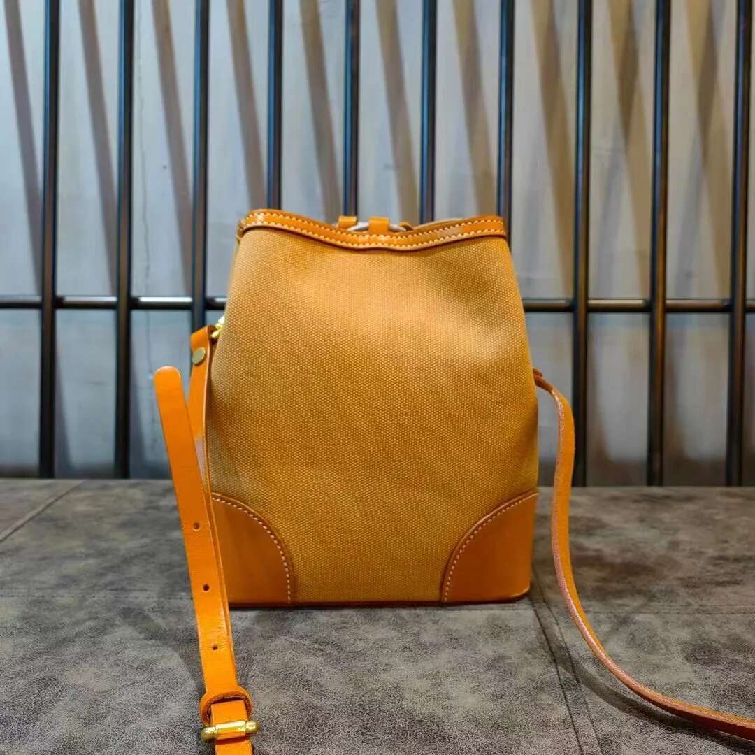 Italian Imported Cowhide Bucket Bag