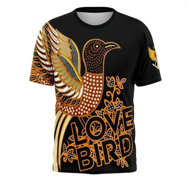 Egyptian Civilization Mural Totem 3D Haruku Print Men's And Women Summer Street Hip-Hop Retro Round Neck Short Sleeve T-shirt