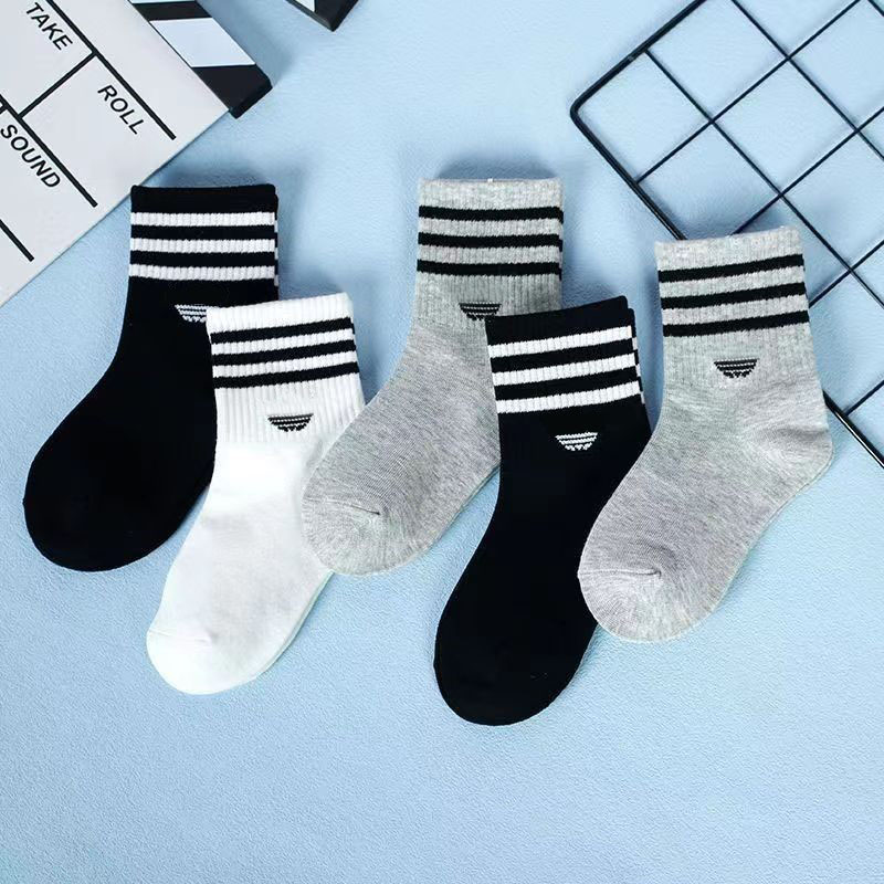 Designer Children Socks Cotton High Quality Girls Boys Socks 1-15 Year Kids Socks