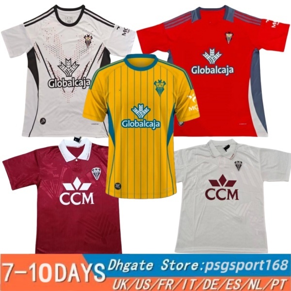 2025 2026 Albacete Balompie soccer jerseys home away third 25 26 Manu Fuster Jonathan Dubasin Fran alvarez Flavien Boyomo Riki Rodriguez football shirts AAA