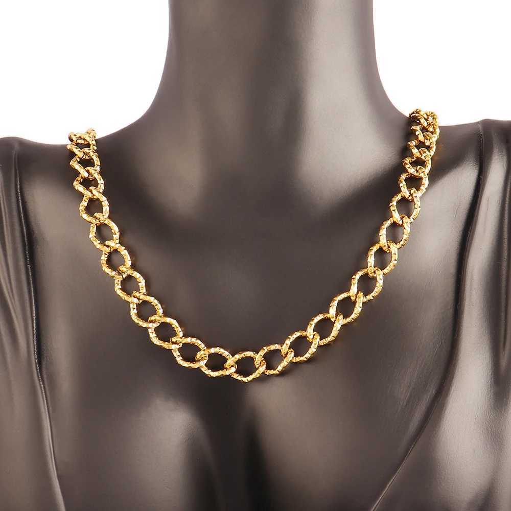 316L Stainless Steel Paperclip Link Chain Necklace For Women Men Summer Beach Knotted Chain Necklace Daily Jewelry Party GiftsXJ251104