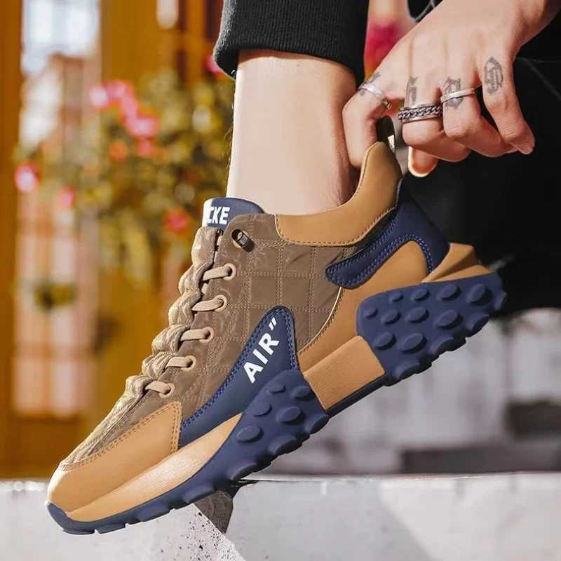 Men Shoes Platform Male Sneakers 2024 New Vulcanized Shoes for Men Casual Running Shoes Large Size 45 46 Hot Sapatos Masculinos Z250403
