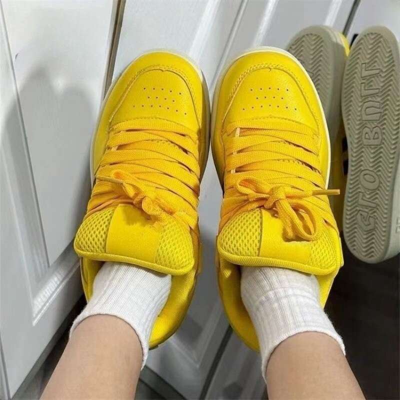 Casual board women's Instagram trendy versatile niche bread 2024 summer new sports shoes women
