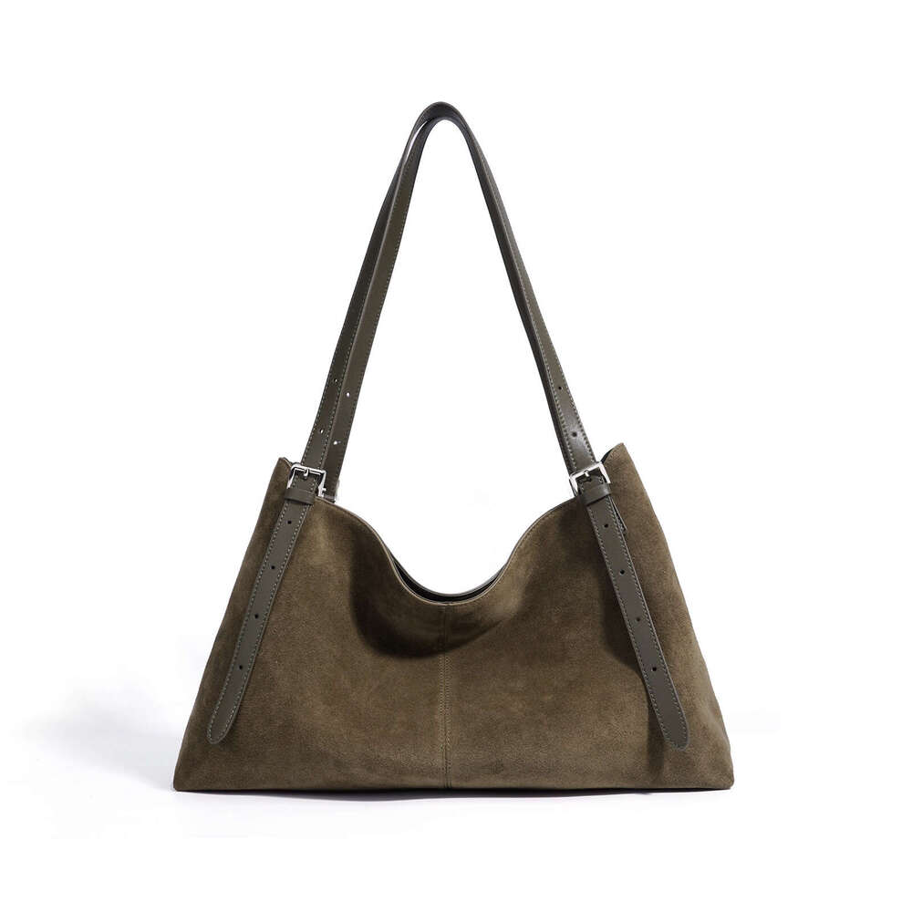 Luxury Bags Designer's New Autumn and Winter Fashion Large Capacity Leather Handbag Korean Version Simple Minority One Shoulder Women's Hand