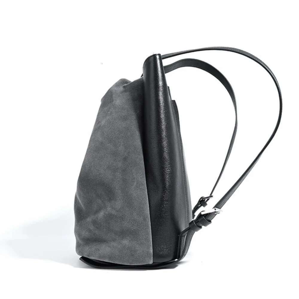 New Genuine Backpack Women Designer Back Pack Shoulder Bag Suede Autumn And Winter Knapsack Mochila