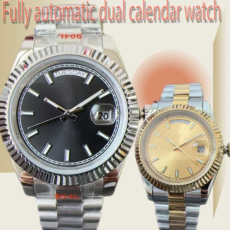 Men's Watch Mechanical Ceramic Watch All Stainless Steel Swimming Watch Sapphire Luminous Watch 2813 Automatic 41MM Business Leisure Watch