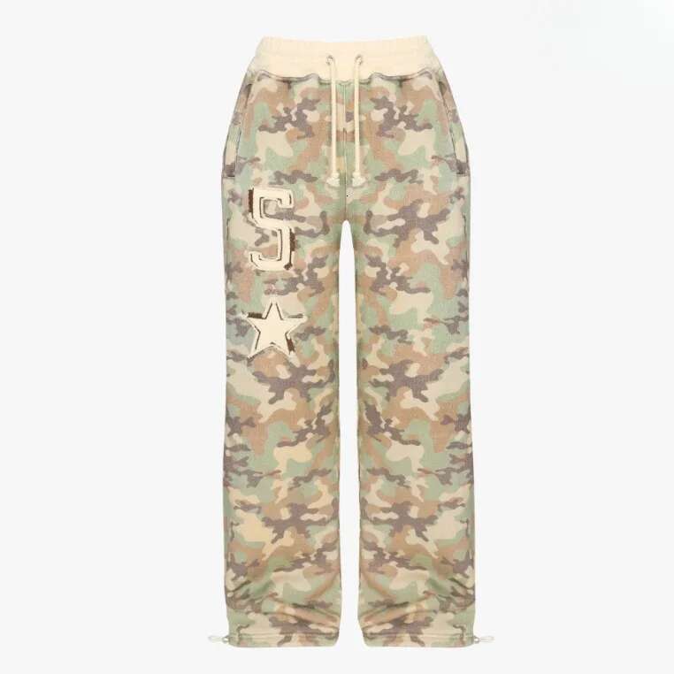 Fashion Trend Y2k Sportswear Two Piece Set Women Hip Hop Punk Camo Short Slim Zipper Hoodie Casual High Waist Sports Pants