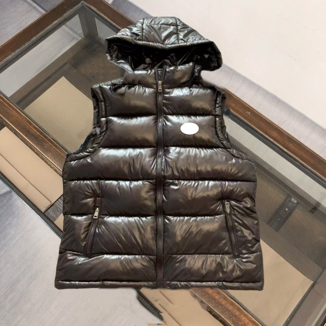 Designer mens vest designer man Jacket Puffy Jacket hoodie Fashion men's hooded vests Sleeveless bread jackets Designers Coat Outwears Windbreaker Hooded Vest