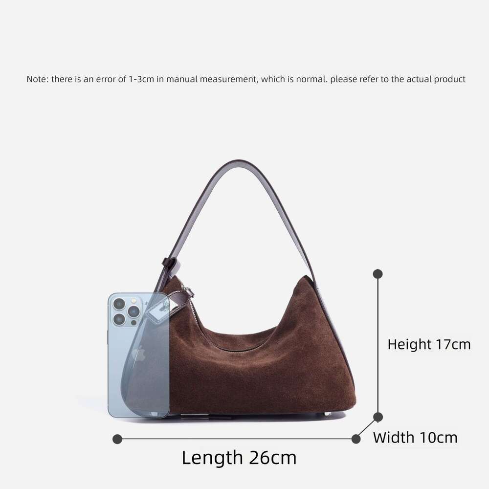 Luxury Bag Designer New Soft High-end Cowhide Niche Design Dumpling Bag Trendy Fashion Women's One Shoulder Handbag