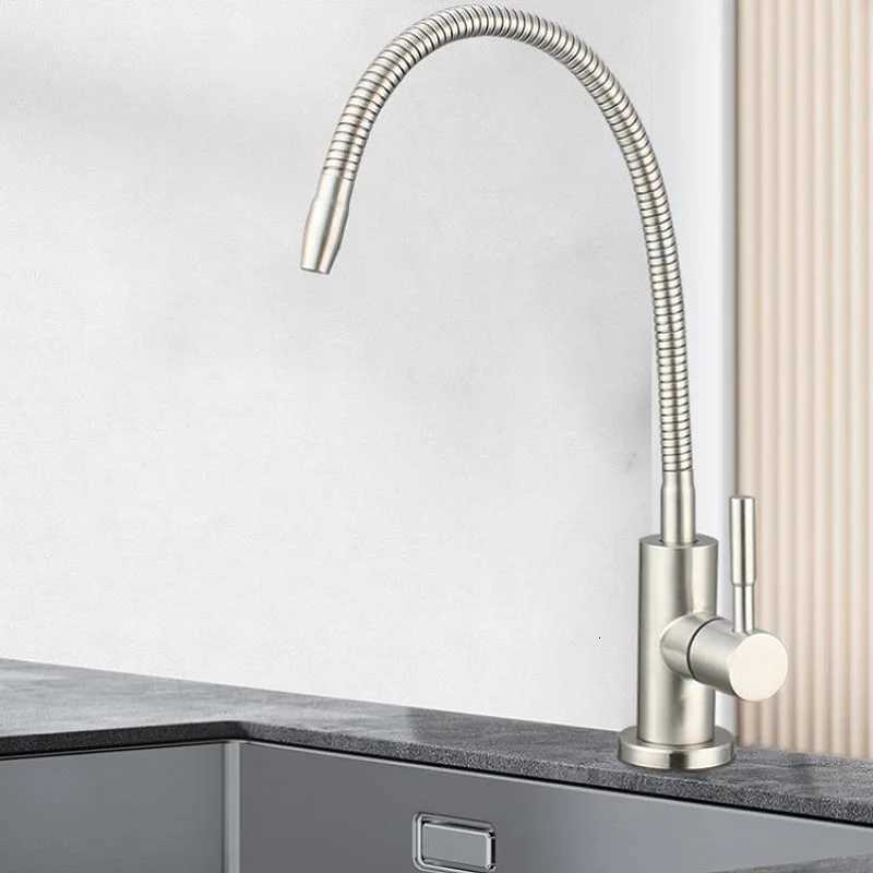 1/4 Kitchen Water Filter Tap ible Drinking Tap Water ifier Faucet 304 Stainless Steel Kitchen Faucet Y251104