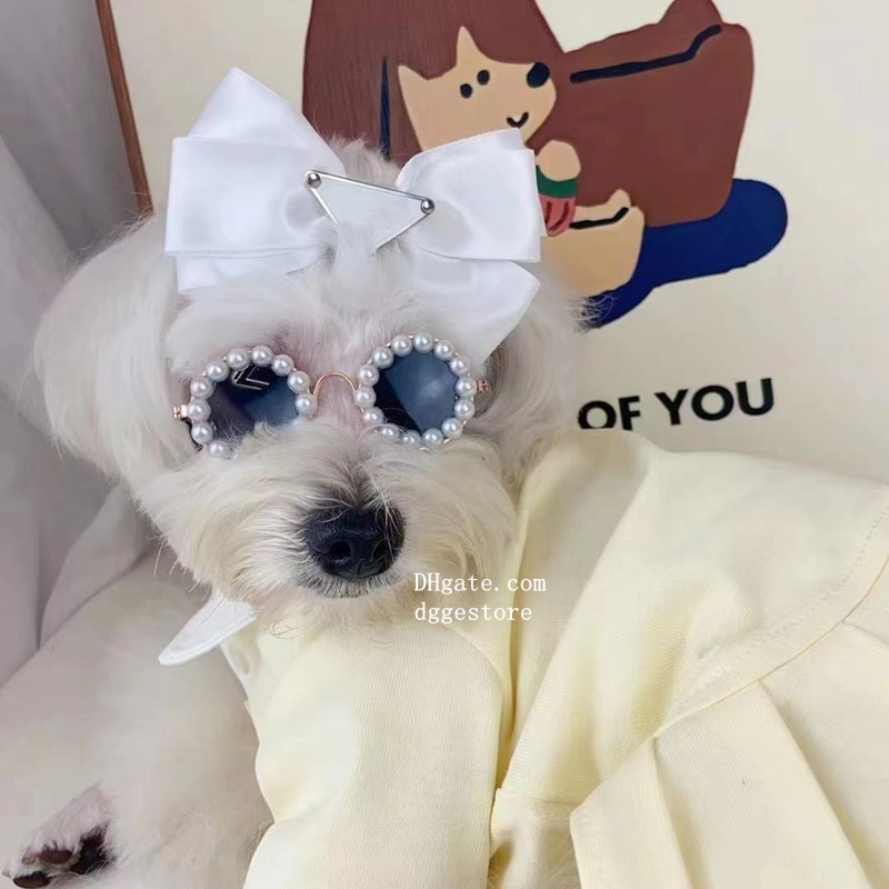 free shipping Designer Dog Bows with Alligator and Triangle Decoration for Small Medium Dogs Bowknot Clips Cat Puppy Yorkshire Grooming Hair Accessori