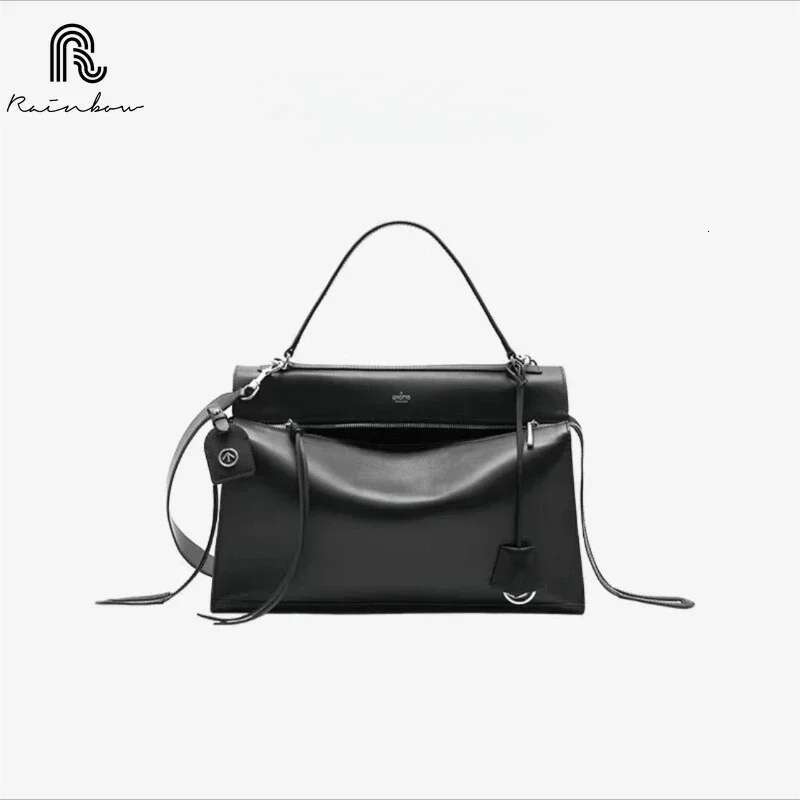 designer bag RAINBOW Fashion New High-quality Leather Handbag For Women Simple Versatile Single Shoulder Crossbody Bag Trendy sizes