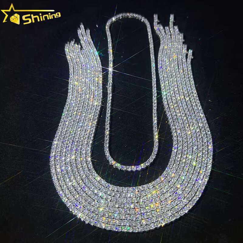 CZ Tennis Chain Wholesale Price Factory Outlet 14K Gold Plated High Quality Fine Jewelry Necklace braceletfine Jewelry nec