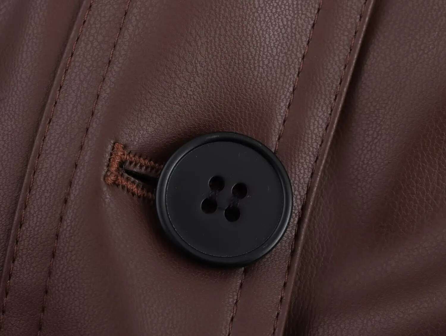 TRAFZA 2025 Spring Elegant Solid PU Windbreak Single Breasted Pockets Loose Jacket Sashes Fashion Women Casual Wind Coat