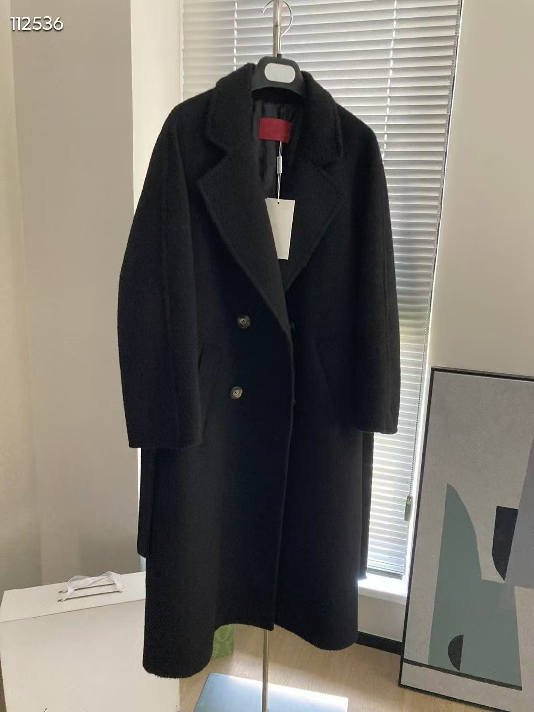 Nero Mmax 101801 Cappotto In Lana Di Alpaca Suli 35% Suri Alpaca Peruviana 65% …