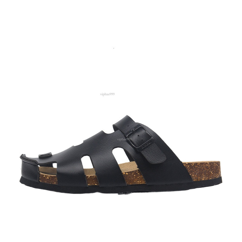 2025S New Designer Sandals With Free Shipping Buckle Cork Slippers Flat Bottom Hole Shoes Beach Outdoor Couples Summer Baotou Casual Shoes