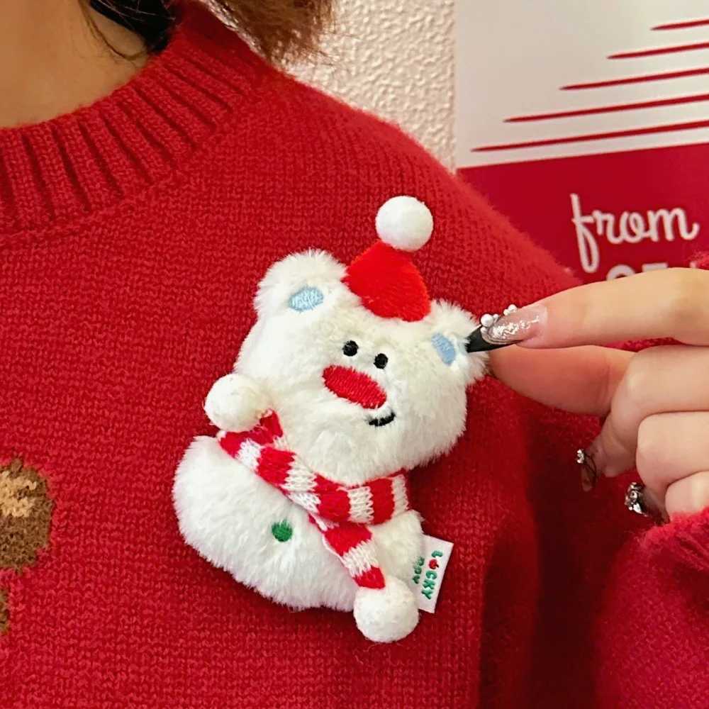 1/3 Pcs Christmas Plush Doll Pendant Girl Small Animal Decoration Cute Doll Keychain C251104