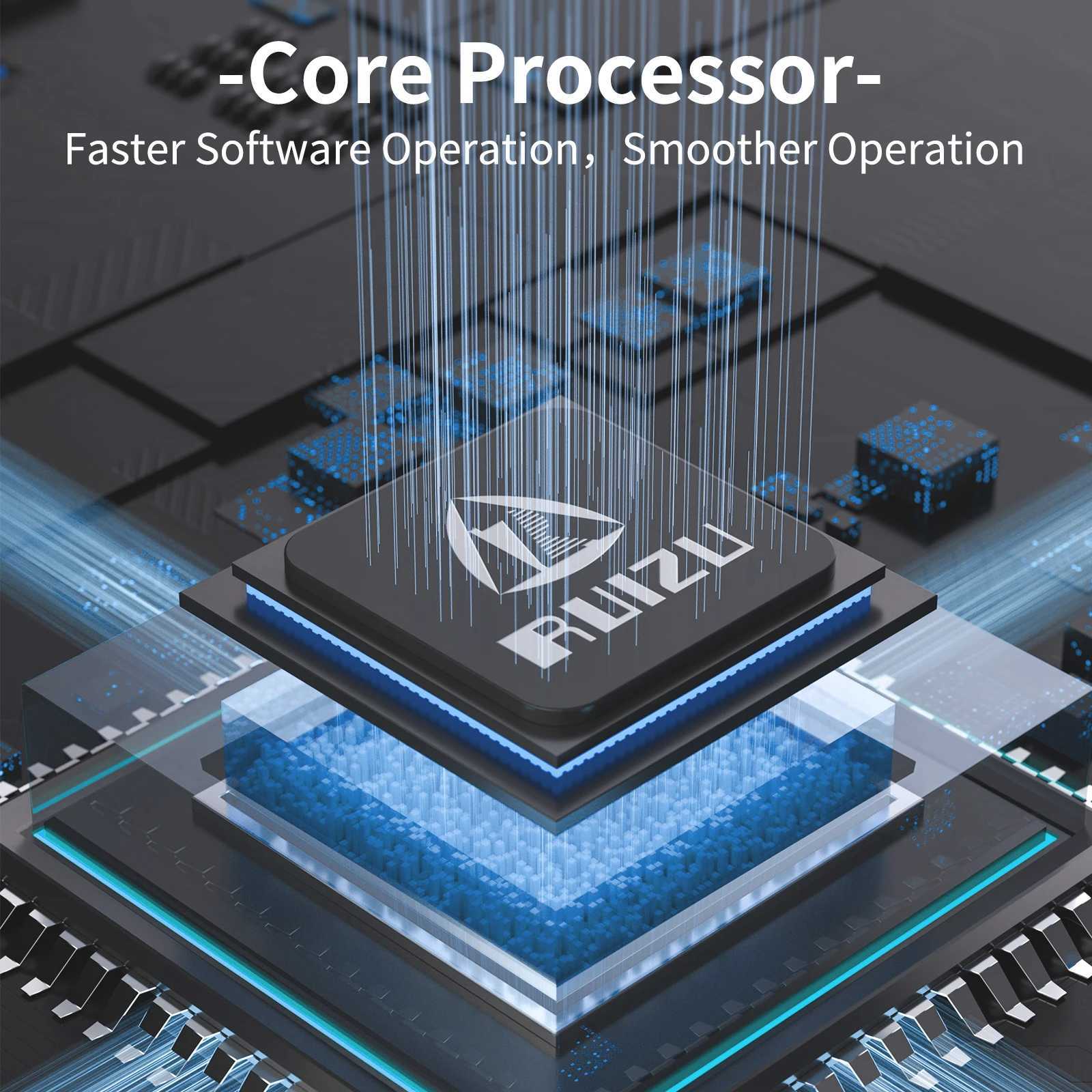 RUIZU Z80 Android WiFi MP3 MP4 MP5 player built-in speaker supports FM radio recording E-Book TF card application download Z250403