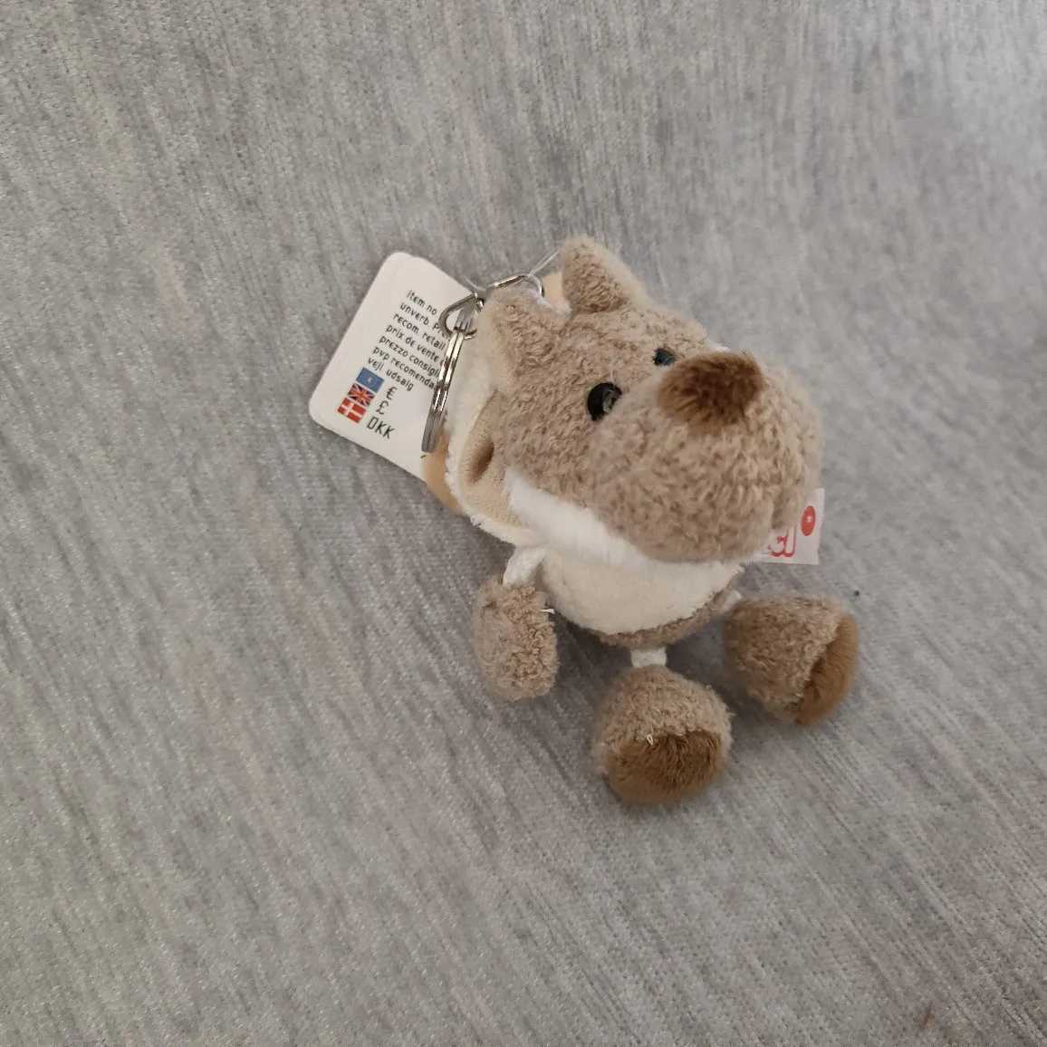 Animal Cute Ugly Wolf Doll Wearing Sheepskin Wolf Mini Pendant Keychain Plush Backpack Hanging Car Rabbi Keychain Plush Toy C251104