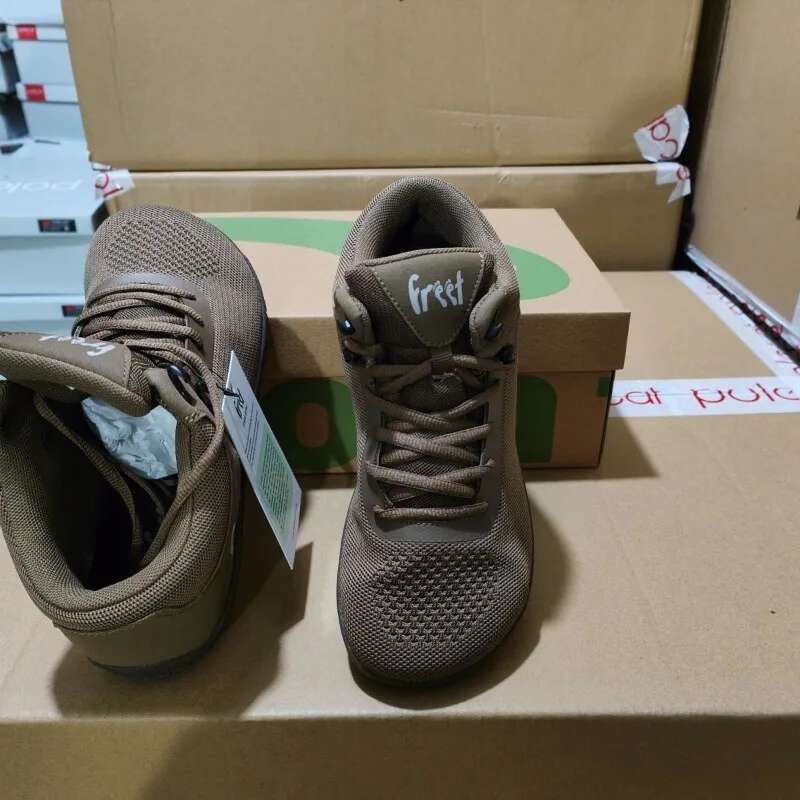 Hot Sale 4E Wide Last Mid-top Outdoor Barefoot Top Quality Flat Indoor Fiess Sneakers Light Weight Walking Shoe