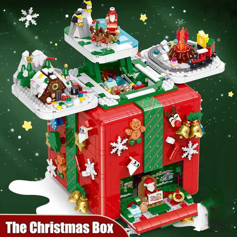 2656PCS Christmas Surprise Box Building Blocks SetHoliday Spirit GiftBirthday Gift and Christmas Gift for 14 TeenagersAdults C251104