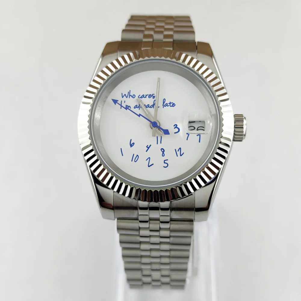 39mm/36mm case NH35 Who cares Im alrea late Mens luxurious Suitable for NH35 Autatic MovementW251104