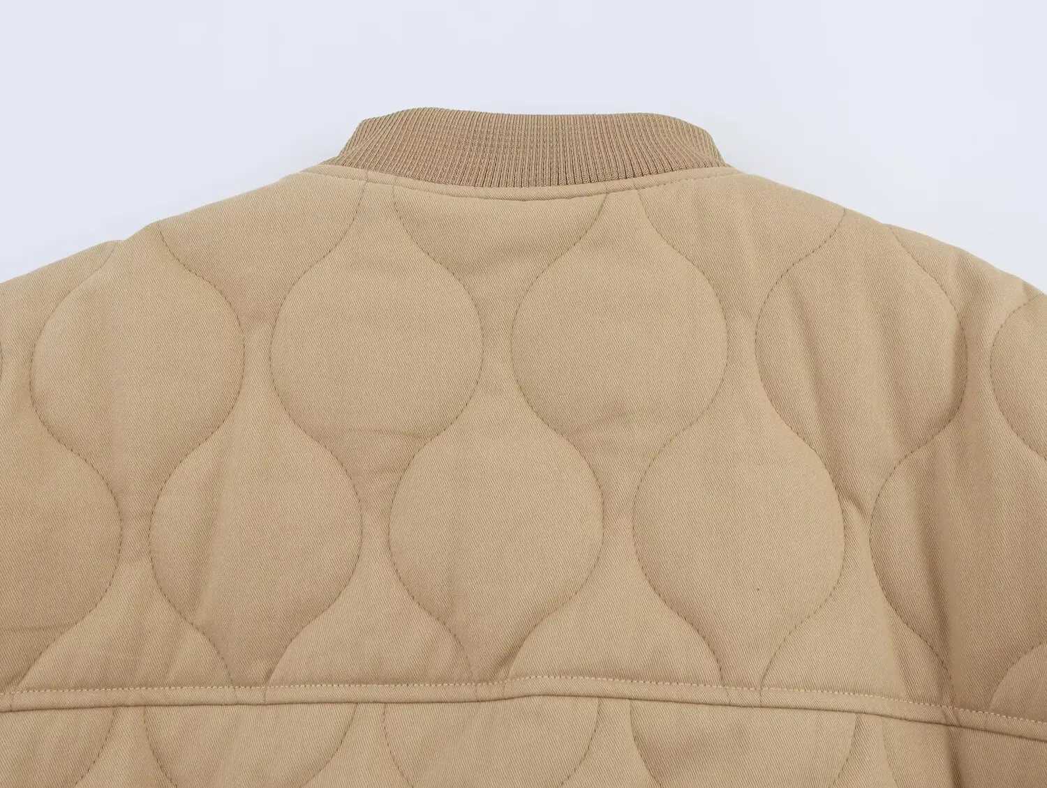 autumn and winter new womens lazy style fashionable loose washed cotton pilot cotton jacket J251104