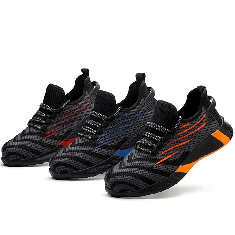 Men Work Safety Shoes Antipuncture Working Sneakers Male Indestructible Work Shoes Men Boots Lightweight Men Shoes Safety Boots 251030