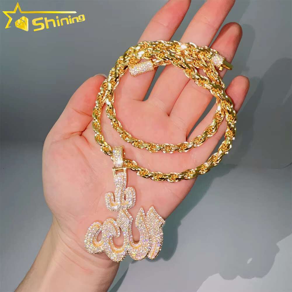 Hot Sale 6mm Sterling Silver 925 Gold Plated Rope Chains for Men