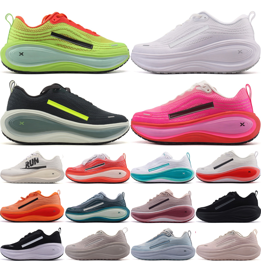 Top Vomeros Plus Men Women Running Shoes Designer Trainers Orange Pulse Triple White Black Bright Crimson Barely Volt Outdoor Sneakers Size 36-45
